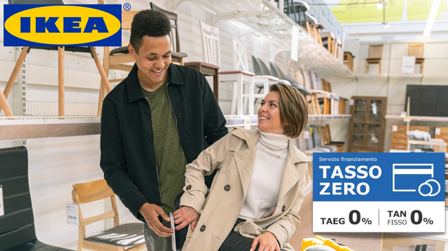 IKEA FINANZIAMENTO: Tasso zero, online, requisiti - opinioni